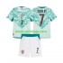 Camisola Portugal Cristiano Ronaldo 7 Criança Equipamento Segundo 2026 2027 Manga Curta